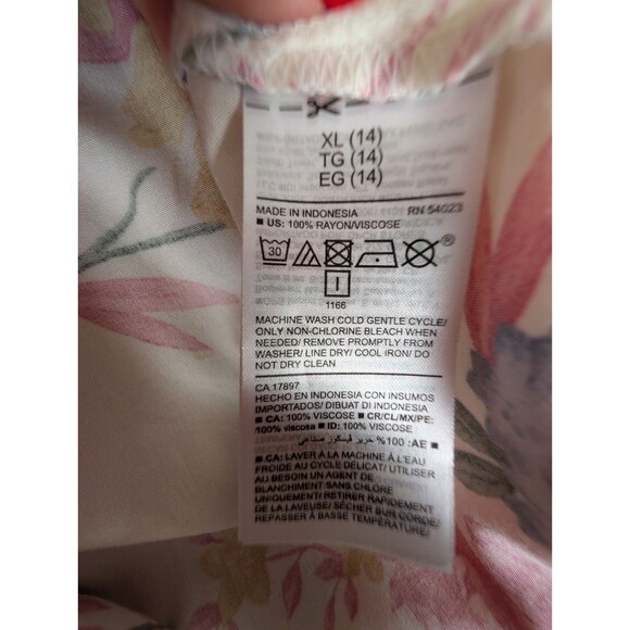 Old Navy Tulip-Hem Dress Girls XL (14) Floral Sleeveless Halter Neck Summer - Picture 8 of 12